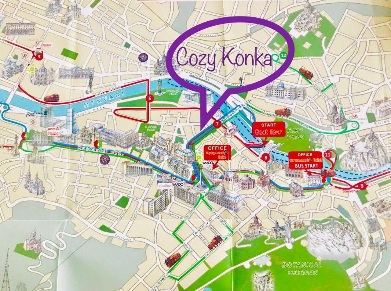 Cozy Konka Apartments Tbiliszi Kültér fotó